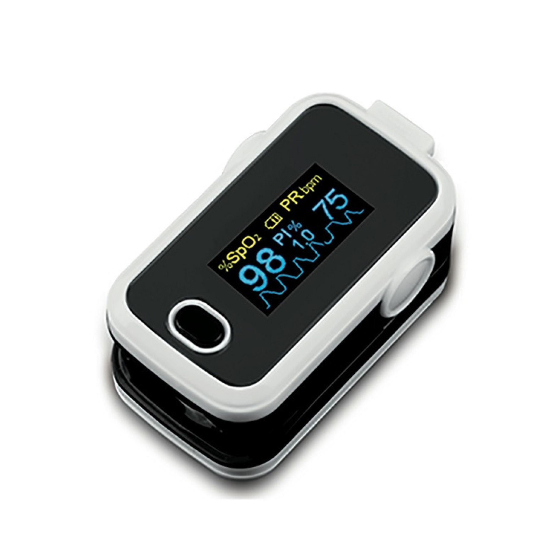 SRP049 Budget Finger Tip Pulse Oximeter With Perfusion Index