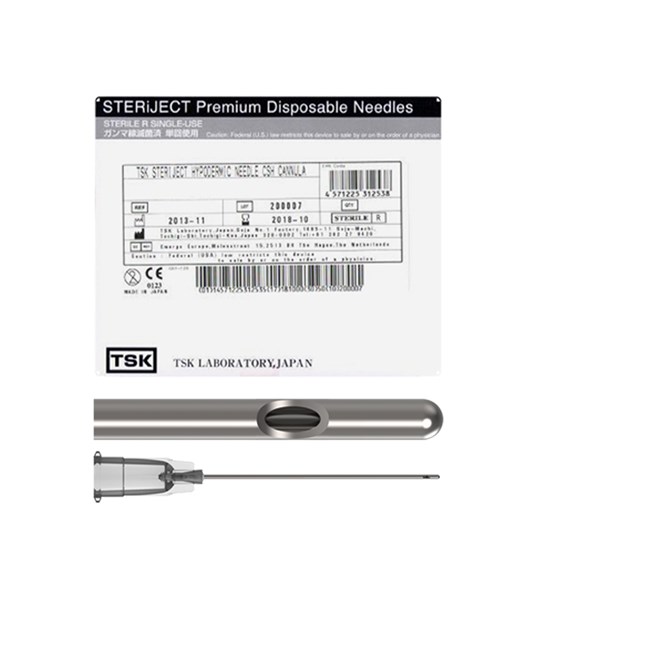 Closed Single Hole (CSH) Cannula TSKiD Standard 22G x 50mm (2”)