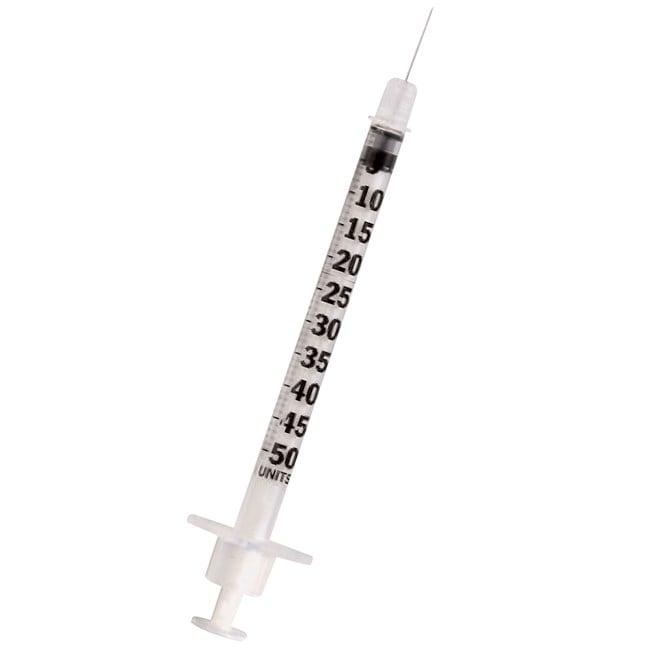 Insulin Syringe 0.5ml 29G x 12.7mm