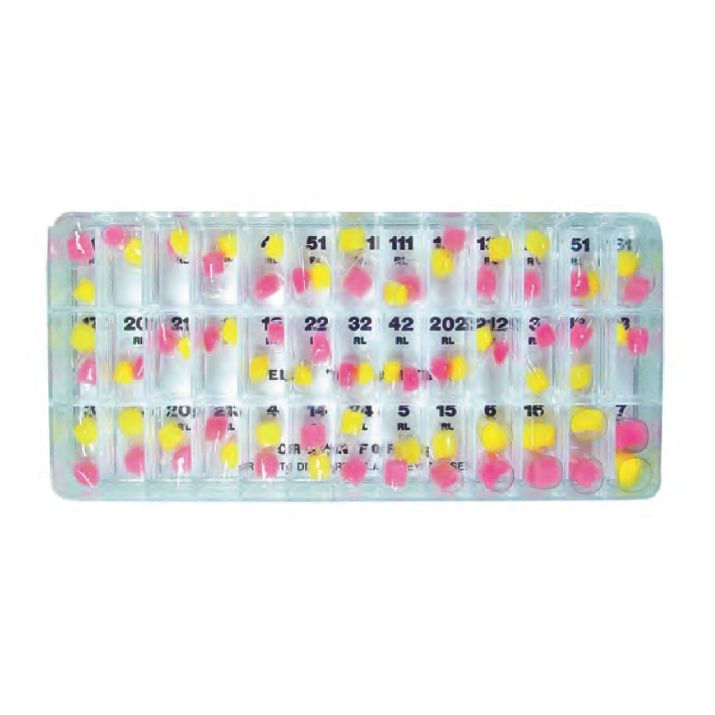 TDO078 Odus Pella Transparent Crown Forms Assortment of 78