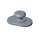 Lingual Button Rectangular 