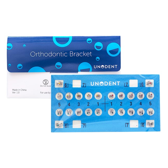 Metal Roth Patient Kit .022 Upper & Lower 6-6 Hook s 3/4/5 With Molar Tubes 6's