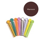 Elastomeric Ligatures Regular Maroon 