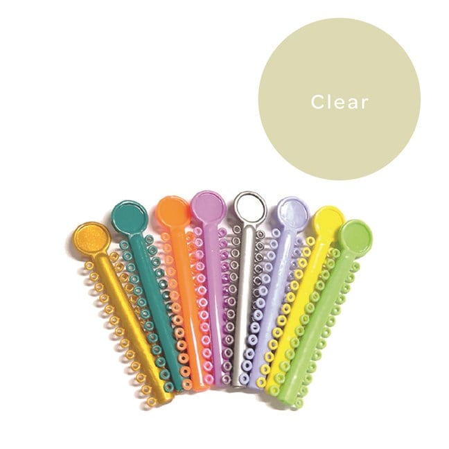 Elastomeric Ligatures Regular Clear