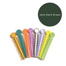 Elastomeric Ligatures Regular Jelly Dark Green 