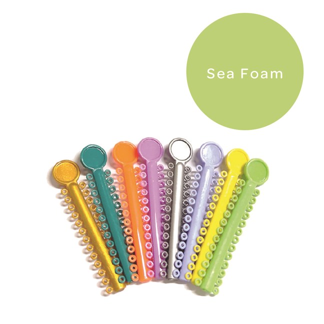 Elastomeric Ligatures Regular Sea Foam