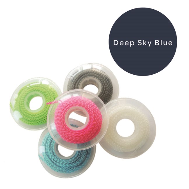 Elastomeric Chain Continuous Deep Sky Blue