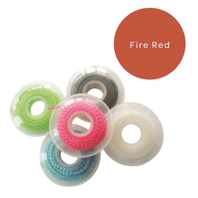 Elastomeric Chain Short Fire Red