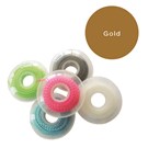 Elastomeric Chain Short Gold 