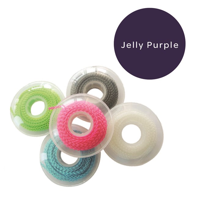 Elastomeric Chain Long Jelly Purple