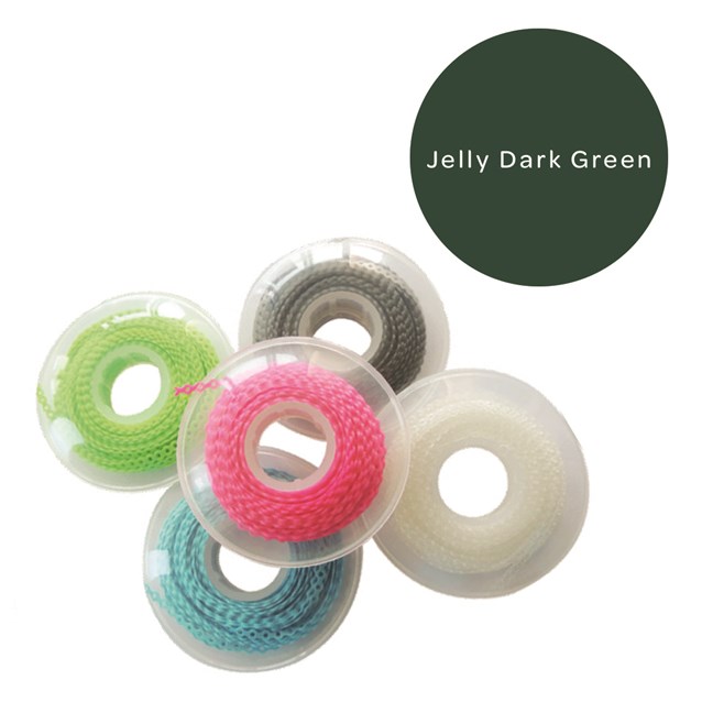 Elastomeric Chain Long Jelly Dark Green