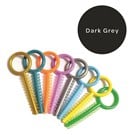Elastomeric Ligatures Dark Grey 