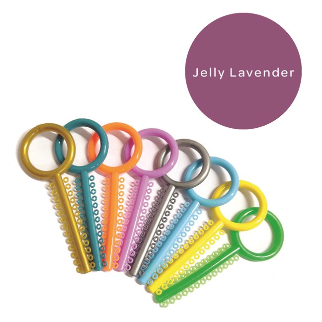 Elastomeric Ligatures Jelly Lavender