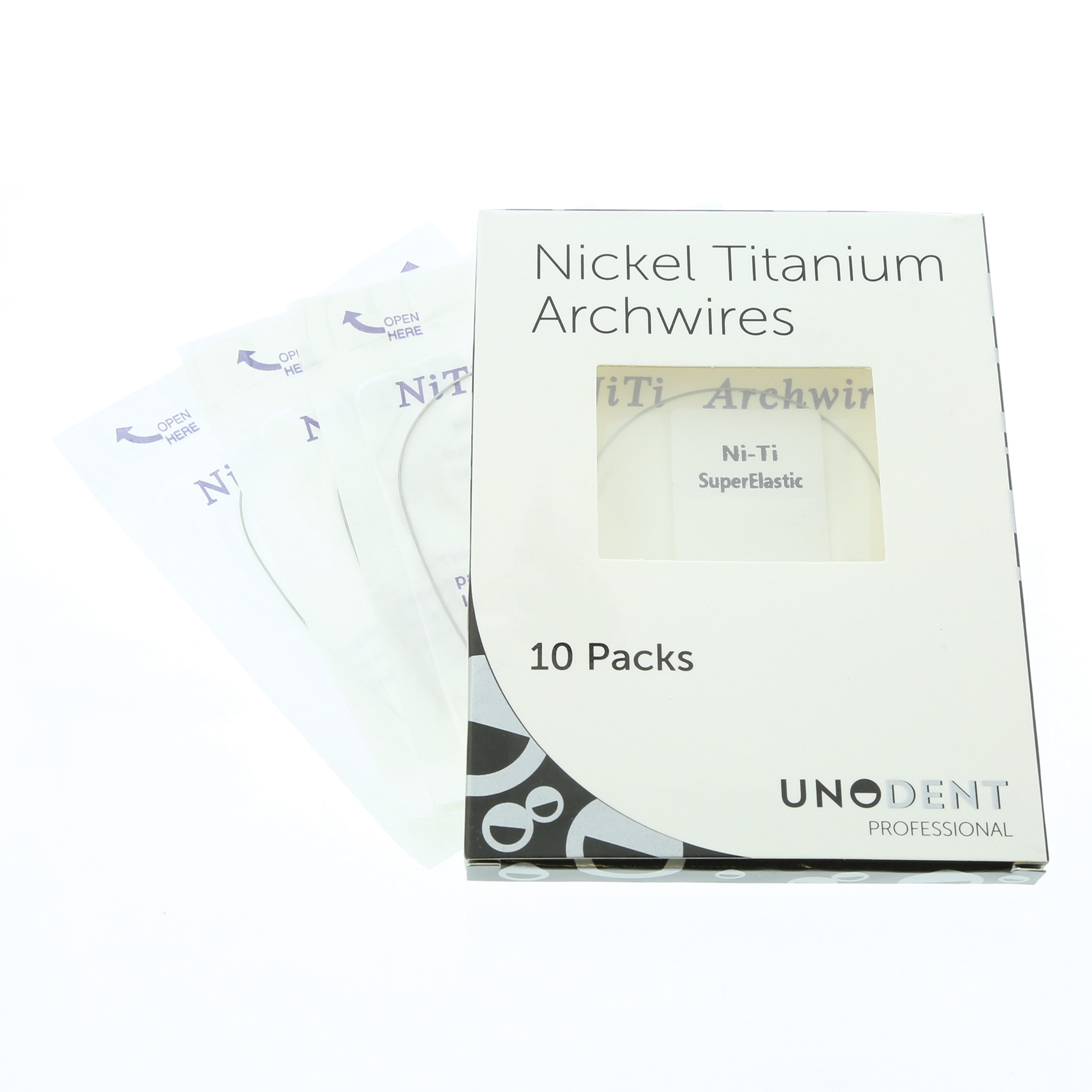 NiTi 014 Upper Natural - UNO PACK 
