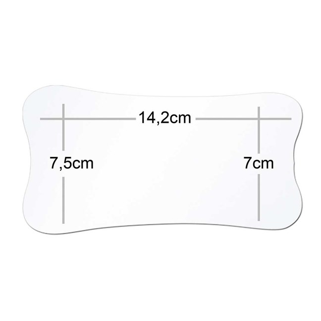 Photography Mirror Large Occlusal Surface - Chrome