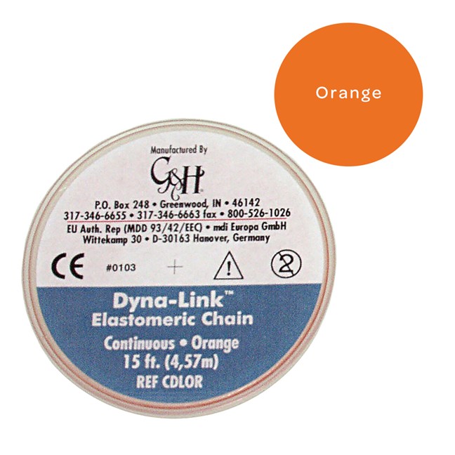 Short Dated - Dyna-Link Chain Orange Short