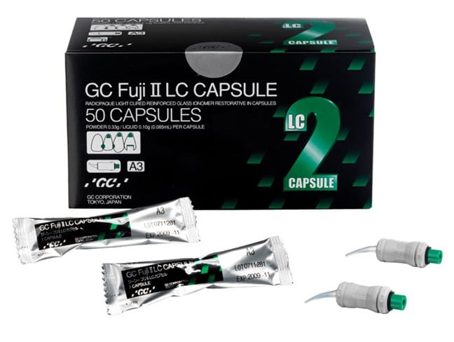 Short Dated - Fuji II LC Glass Ionomer Capsules C4