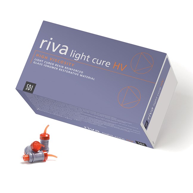Short Dated - Riva Light Cure HV Glass Ionomer Capsules A1