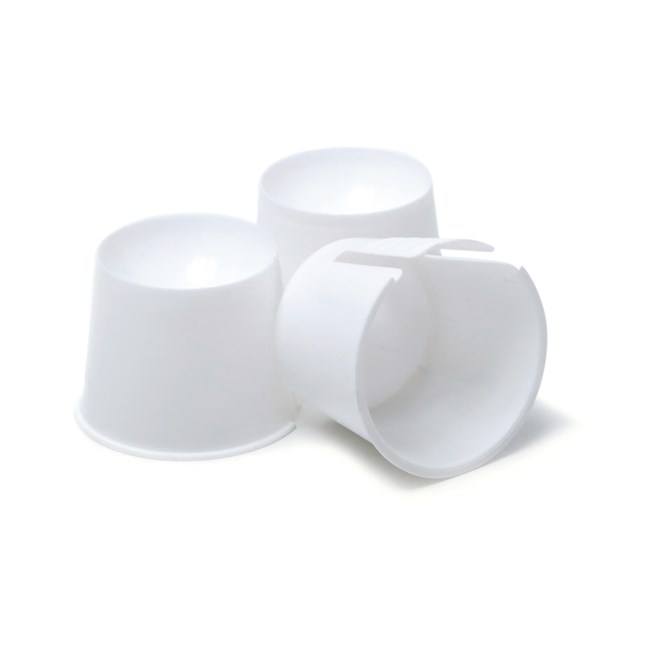 Disposable Dappen's Pots - White