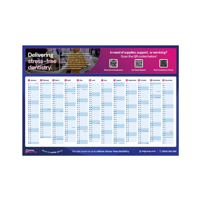 DD Wall Planner 2026